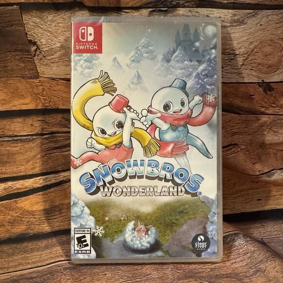 Snow Bros. Wonderland Nintendo Switch Limited Run Games Tatsujin Sealed